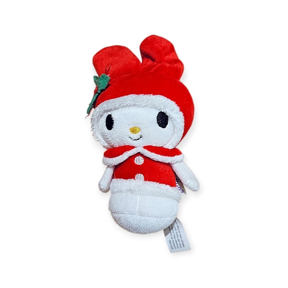 Hallmark Itty Bittys Sanrio Holiday My Melody Christmas Plush